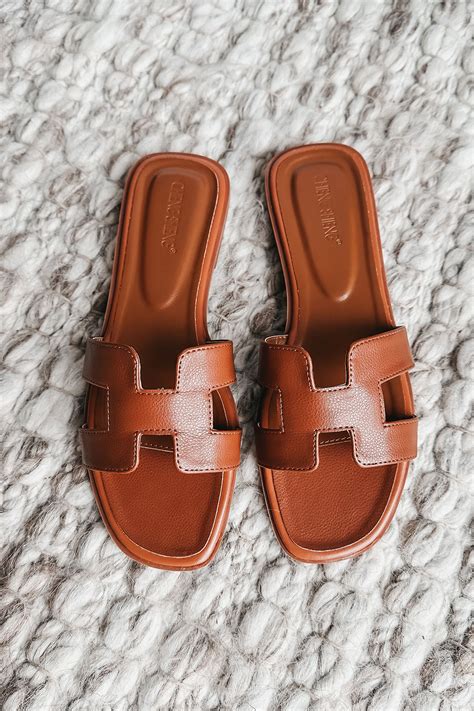 hermes aloha sandals|hermes oasis sandals dupe.